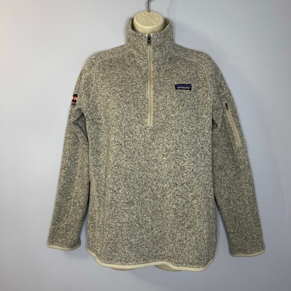 Patagonia Women's Better Sweater 1/4-Zip Fleece Pull Over Sweatshirt L - Picture 10 of 12